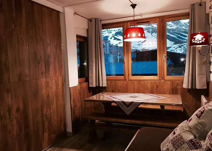 3 Pieces Au Coeur De Avec Wifi Et Acces Direct Aux Pistes - Fr-1-545-30 * Val Thorens